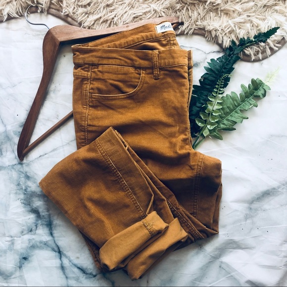 Madewell Denim - Madewell Mustard Corduroys (29x32) FLAW